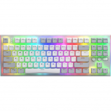 Клавіатура механічна HATOR Gravity TKL orange (HTK561) white, US Layout