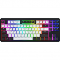 Клавіатура механічна HATOR Rockfall 3 Mecha TKL wireless orange (HTK850) black, US layout, QMK/VIA