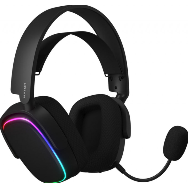 Комплект (HTR-001) чорний: Гарнітура Phoenix 7.1 RGB (HTA-842) + Миша HATOR Stellar PRO (HTM-540)