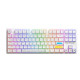 HATOR Authentic Edition white PBT keycaps - ESC/SPACE/ENTER/R.SHIFT/ARROWS (HTS-700)