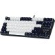 Дротова механічна клавіатура GamePro Genesis Metallic (MK110B) 87% Red switches