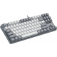 Дротова механічна клавіатура GamePro Genesis Metallic (MK110G) 87% Red switches
