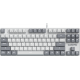 Дротова механічна клавіатура GamePro Genesis Metallic (MK110W) 87% Red switches
