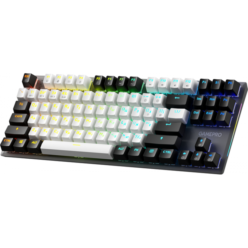 Бездротова механічна клавіатура GamePro Genesis Joker Pro (MK124G Pro) 87% Red switches