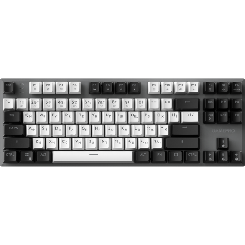 Проводная механическая клавиатура GamePro Genesis Joker (MK124G) 87% Red switches