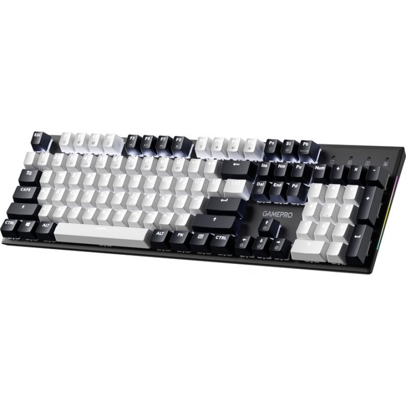 Дротова механічна клавіатура GamePro Genesis Metallic (MK144B) 100% Red switches