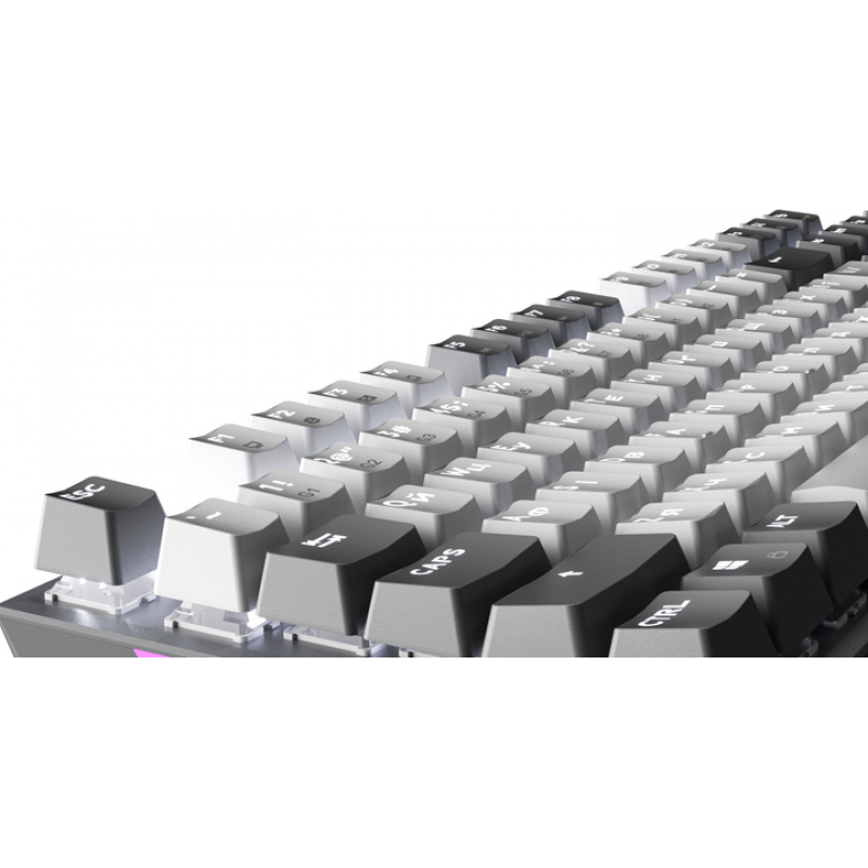 Дротова механічна клавіатура GamePro Genesis Metallic (MK144G) 100% Red switches