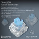 Беспроводная механическая клавиатура GamePro Asgard Valhalla Pro (MK160B-D-Pro) 75% Rainy switches