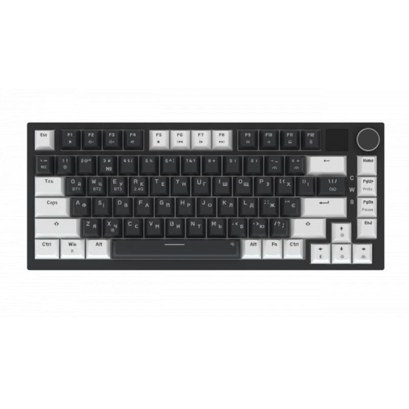 Беспроводная механическая клавиатура GamePro Asgard Valhalla Pro (MK160B-D-Pro) 75% Rainy switches