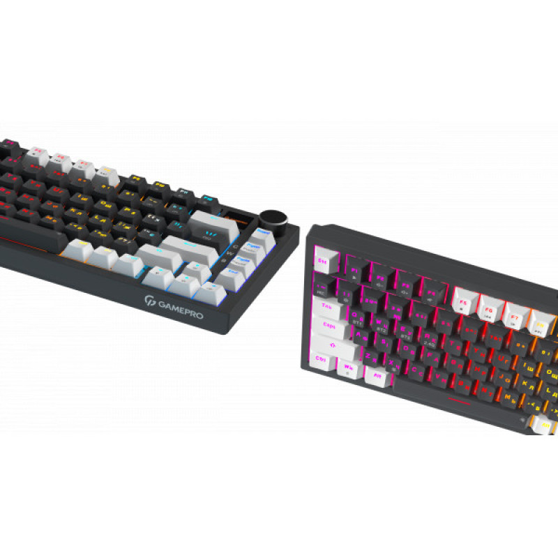 Беспроводная механическая клавиатура GamePro Asgard Valhalla Pro (MK160B-D-Pro) 75% Rainy switches
