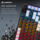 Беспроводная механическая клавиатура GamePro Asgard Valhalla Pro (MK160B-D-Pro) 75% Rainy switches