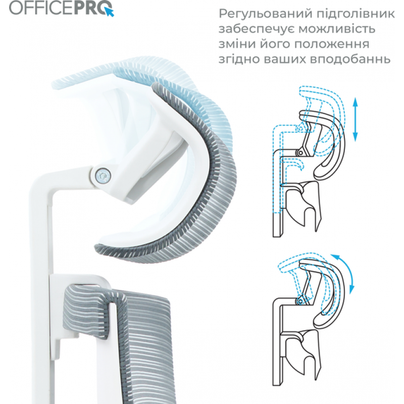Офисное кресло OfficePro Balance OC550-W-DG-DG
