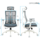 Офисное кресло OfficePro Balance OC550-W-DG-DG