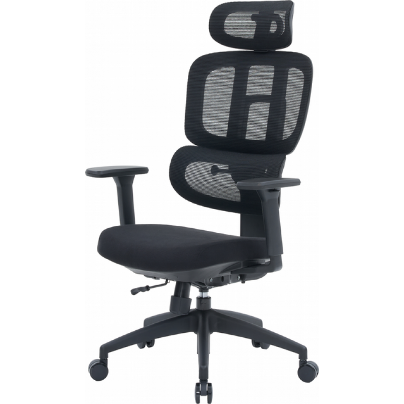 Крісло офісне OfficePro Skyline OC580-B-B-B