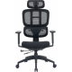 Крісло офісне OfficePro Skyline OC580-B-B-B