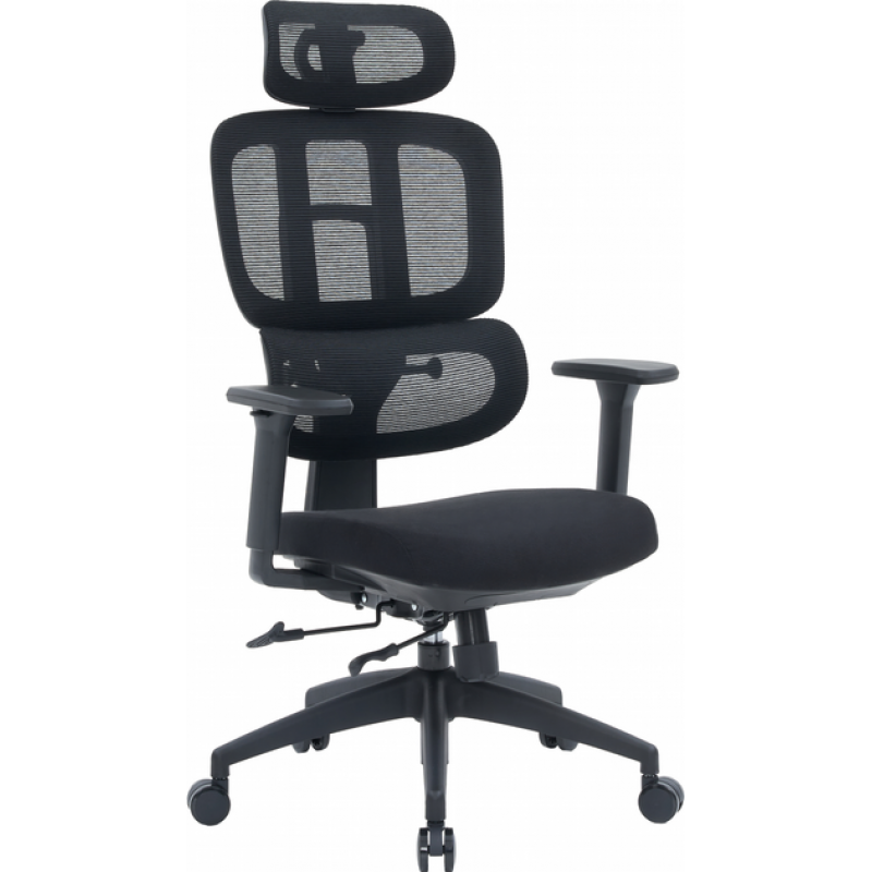 Крісло офісне OfficePro Skyline OC580-B-B-B
