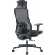 Крісло офісне OfficePro Wave OC670-B-B-B