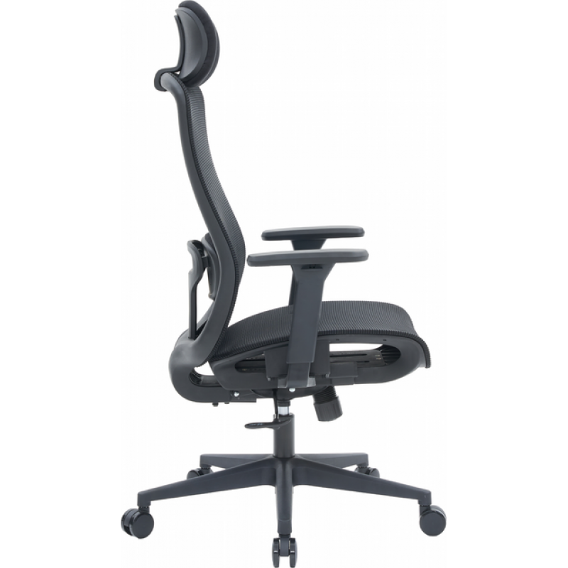 Крісло офісне OfficePro Wave OC670-B-B-B