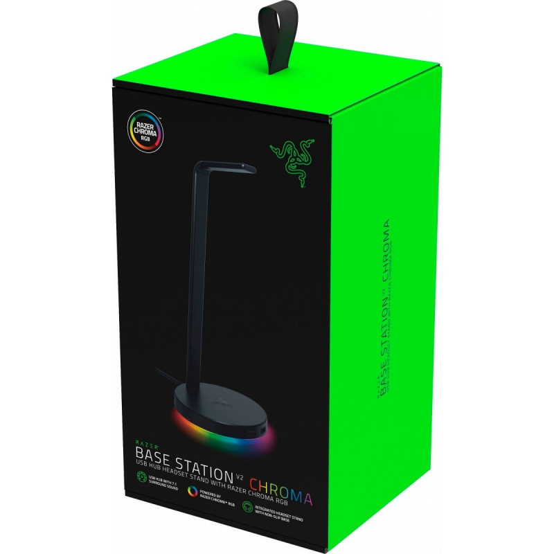 Підставка для навушників Razer Base Station V2 Chroma (RC21-01510100-R3M1)