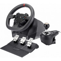 Игровой руль GamePro RW575PM с педалями и коробкой передач XBOX ONE/PS4/PS3/PC/SWITCH