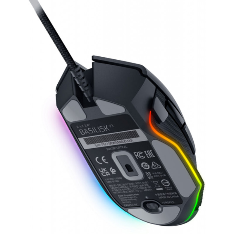 Миша RAZER Basilisk V3 35K, black (RZ01-05230100-R3M1)