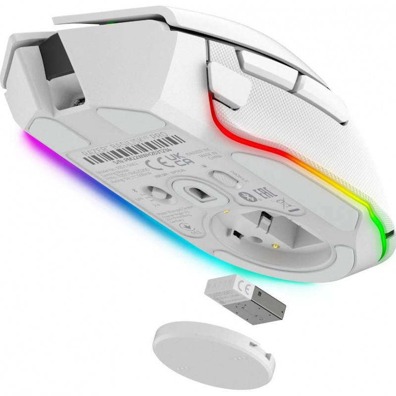 Миша RAZER Basilisk V3 PRO Wireless, 35K, white (RZ01-05240200-R3G1)