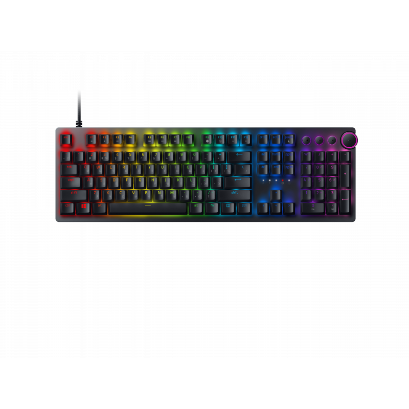 Клавіатура механічна RAZER Huntsman V2, Purple Optical switch, RU (RZ03-03931300-R3R1)