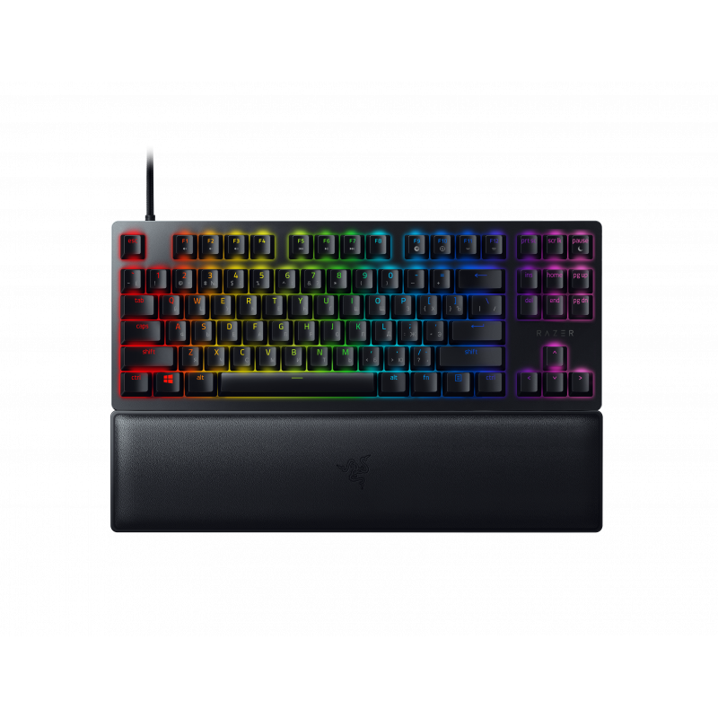 Клавіатура механічна RAZER Huntsman V2 Tenkeyless, Red Optical switch, RU (RZ03-03940800-R3R1)
