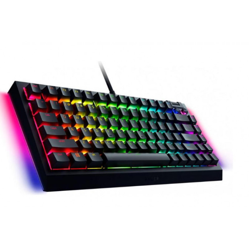 Клавіатура механічна RAZER BlackWidow V4 75%, Black (RZ03-05000100-R3M1)
