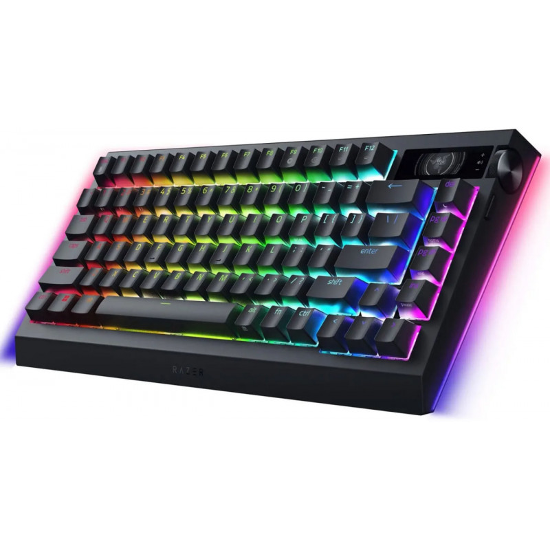 Клавіатура механічна RAZER BlackWidow V4 Pro 75%, ISO, Black (RZ03-05130300-R3E1)