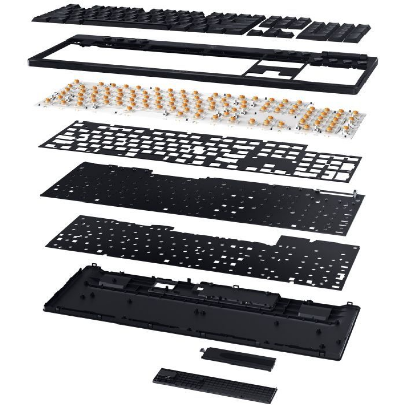 Клавіатура механічна RAZER BlackWidow V4 Low-Profile, Yellow switch (RZ03-05271500-R3M1)
