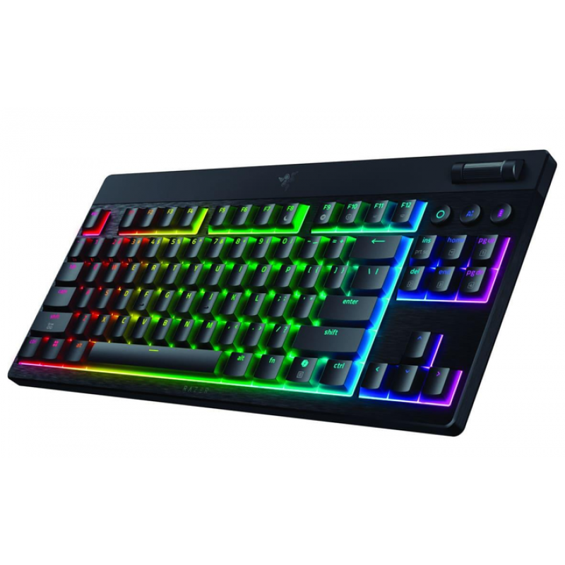 Клавіатура механічна RAZER BlackWidow V4 Low-Profile, TKL, Yellow switch (RZ03-05450100-R3M1)