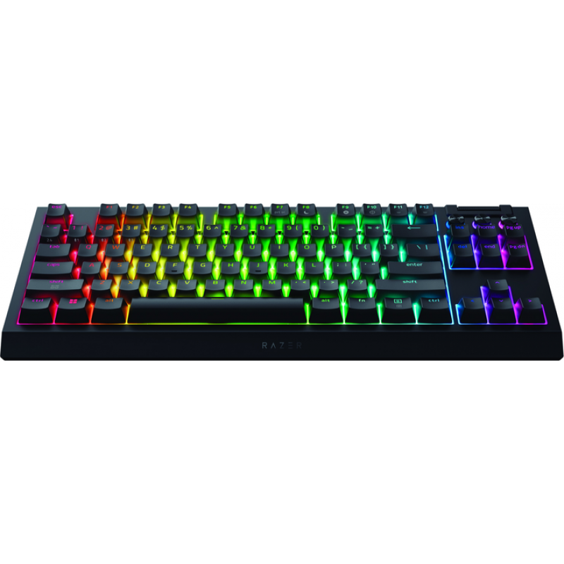Клавіатура механічна RAZER BlackWidow V4 TKL, Hyperspeed, Orange switch (RZ03-05480100-R3M1)