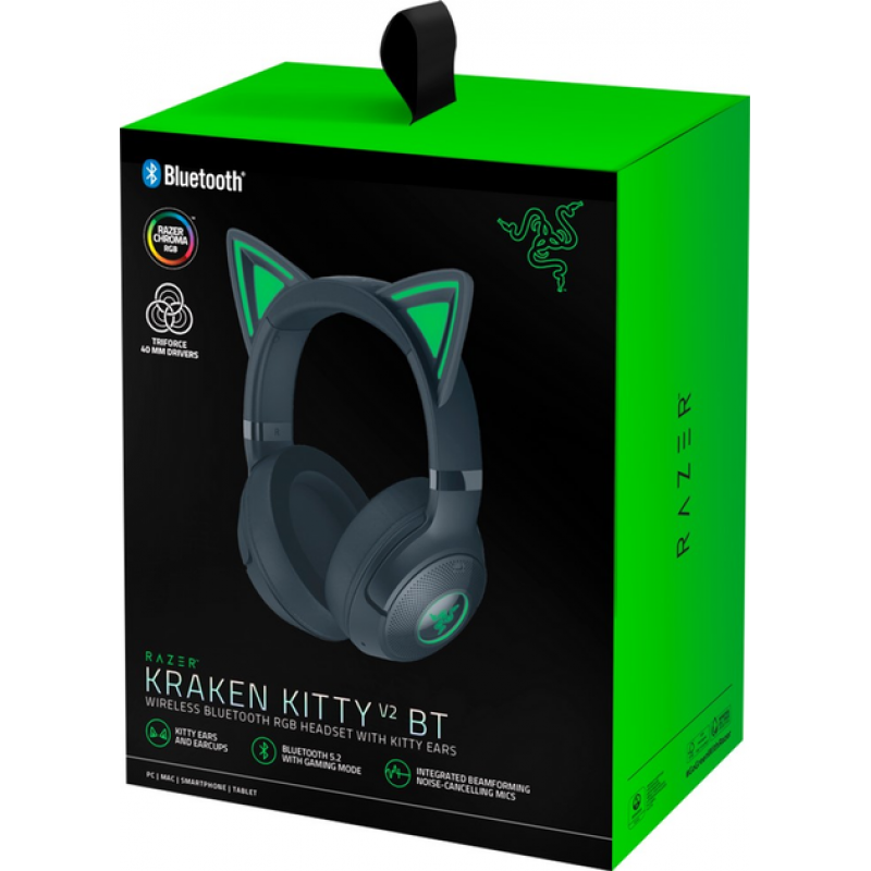 Гарнітура RAZER Kraken Kitty V2 BT, Black (RZ04-04860500-R3M1)