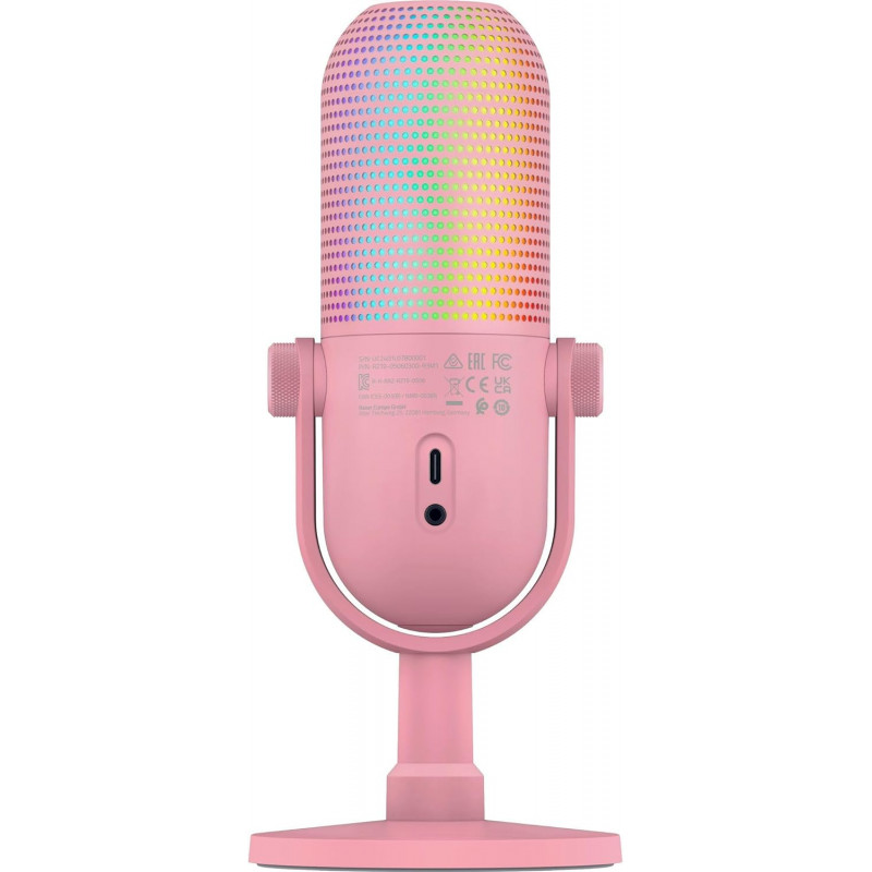 Мікрофон RAZER Seiren V3 Chroma, Quartz (RZ19-05060300-R3M1)