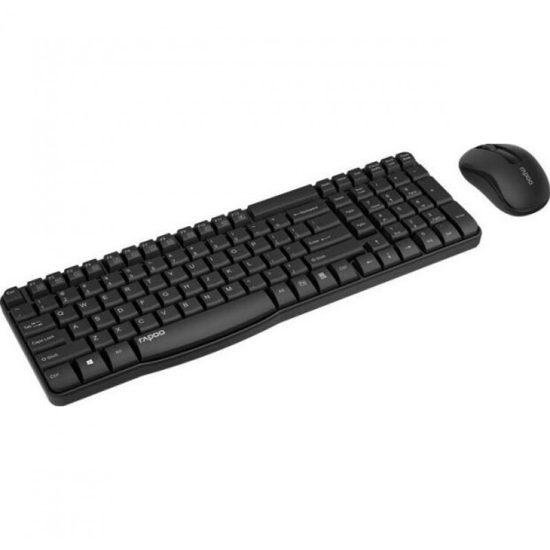 Комплект RAPOO X1800S wireless, чорний