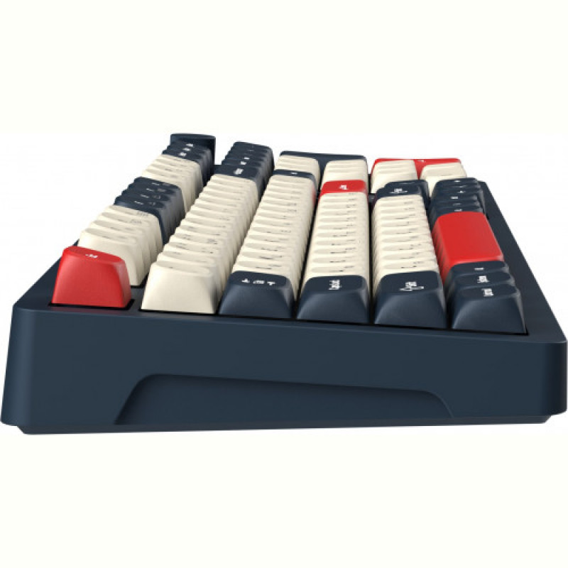 Клавіатура бездротова GamePro Asgard Drakkar Keychron Super Red Switch Blue (MK305BL)
