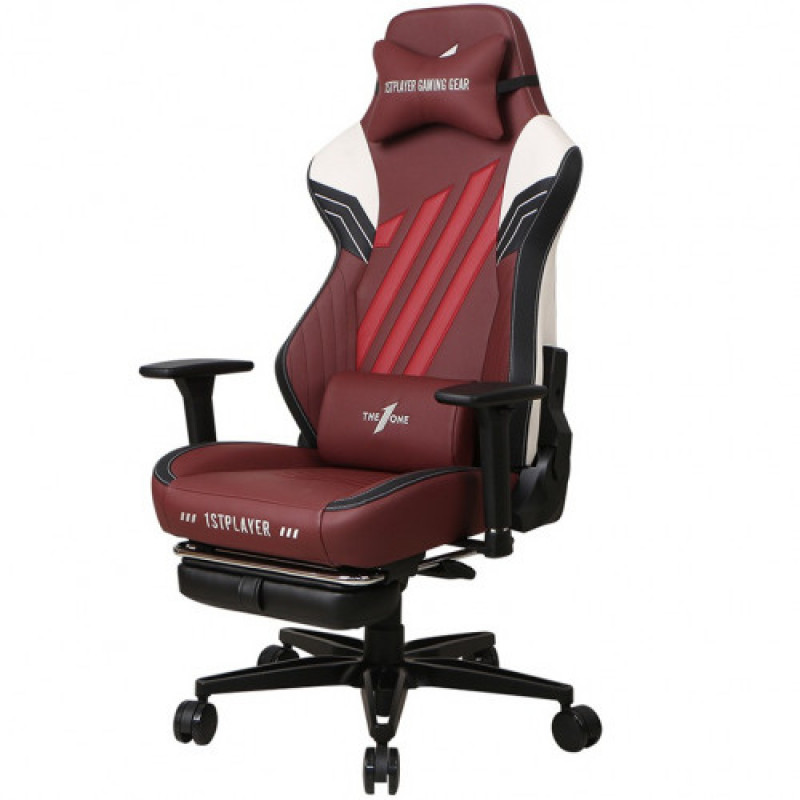Кресло для геймеров 1stPlayer Duke Black White Red