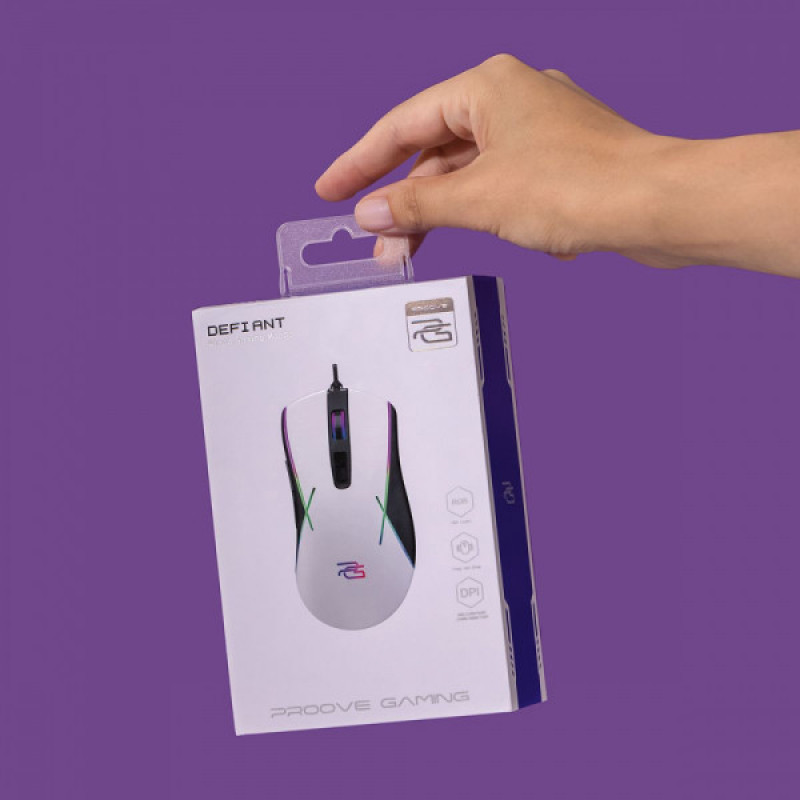 Дротова ігрова миша Proove Gaming Defiant black (CMDE00000102)