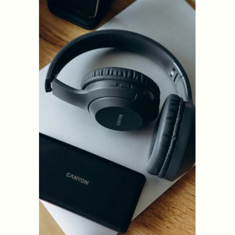 Bluetooth-гарнітура Canyon BTHS-3 Dark grey (CNS-CBTHS3DG)
