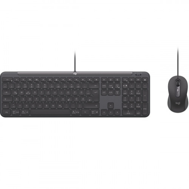 Комплект (клавиатура, мышь) Logitech Signature Slim Combo MK620 Graphite (920-013349)