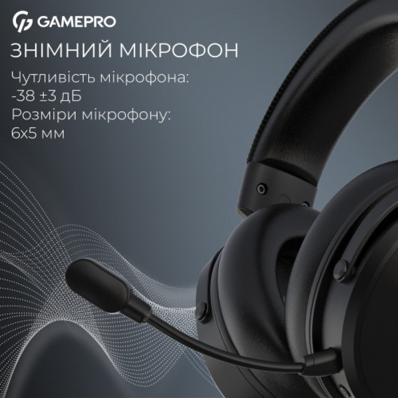Гарнітура GamePro Asgard Skadi Black (HSW191B)
