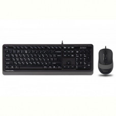 Комплект (клавіатура, мишка) A4Tech F1010 Black/Grey USB