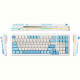 Клавиатура беспроводная MCHOSE K99 Sky Blue (K99-1A)