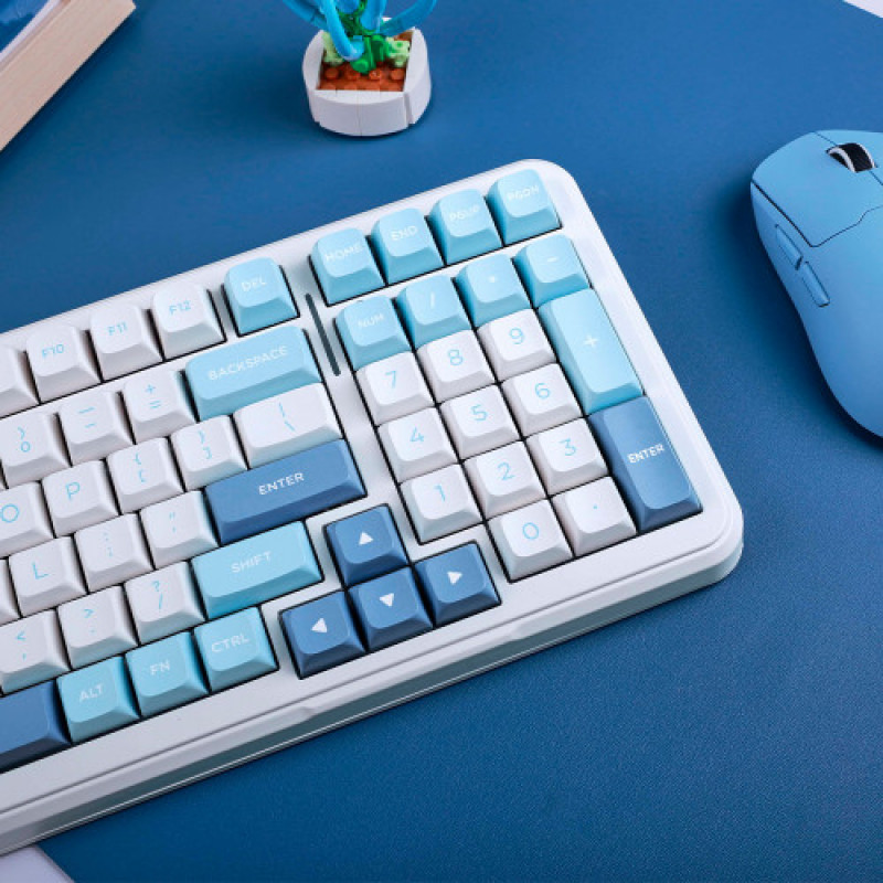 Клавиатура беспроводная MCHOSE K99 Sky Blue (K99-1A)