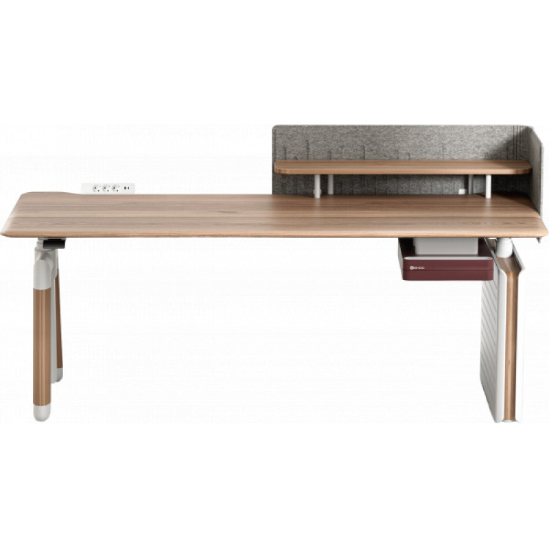 Компьютерный стол с электрорегулировкой высоты Sihoo D07 1.8m Maple/White