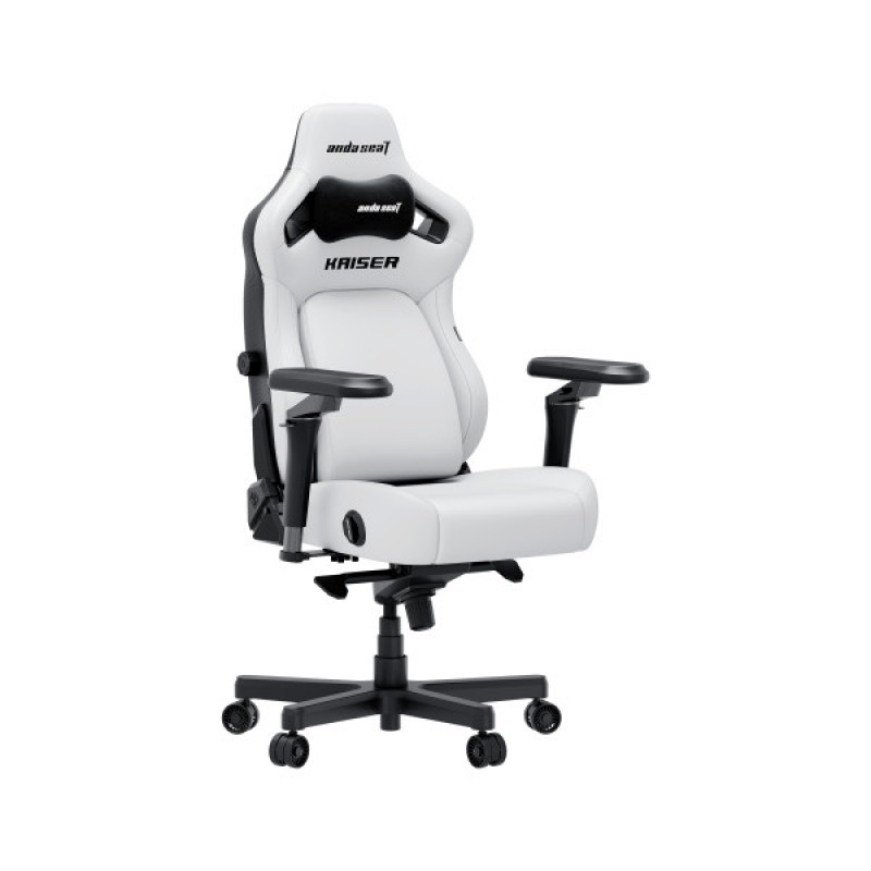 Крісло геймерське ігрове Anda Seat Kaiser 4 V2 Size XL White PVC (AD12YDDC-XLL-20-W-PV/C-03)