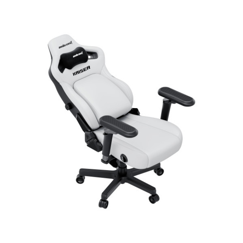 Крісло геймерське ігрове Anda Seat Kaiser 4 V2 Size XL White PVC (AD12YDDC-XLL-20-W-PV/C-03)