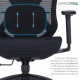 Офисное кресло Officepro Atlas OC630-B-B-B