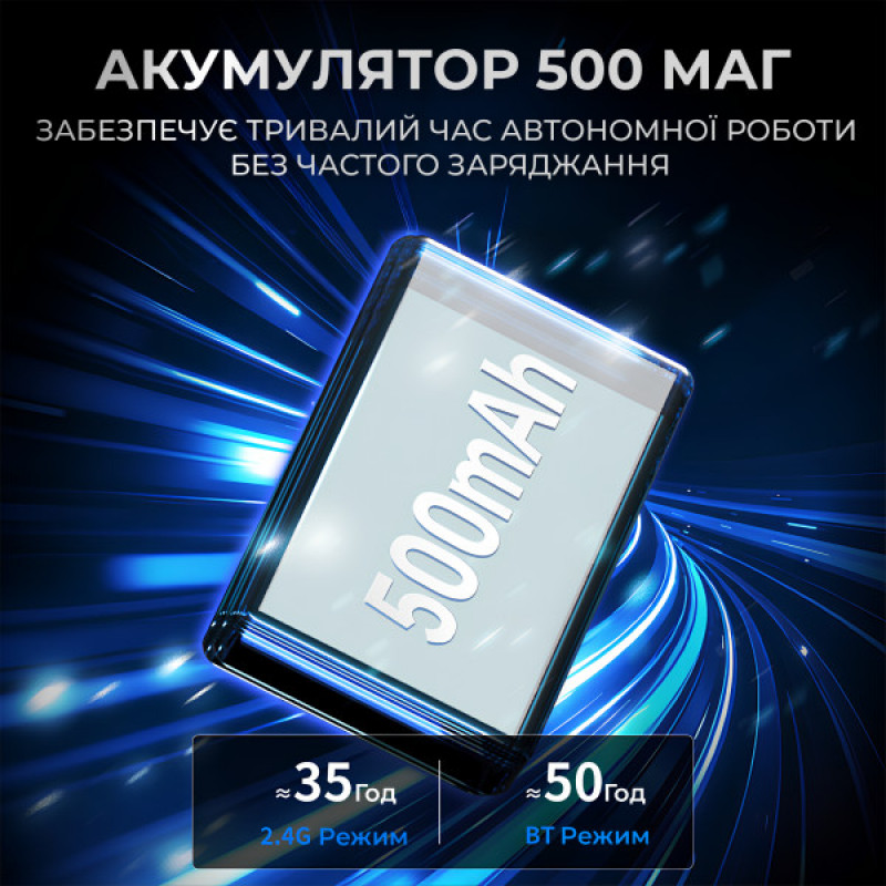 Бездротова ігрова миша AJ199 White Carbon fiber (AJ199-W)